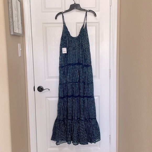 NWT Free People Midnight Dance Print Maxi Slip - Picture 7 of 8
